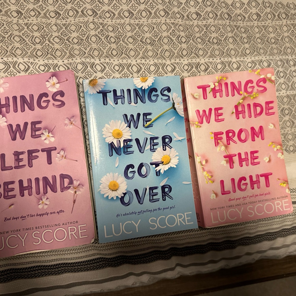 Three Lucy Score books